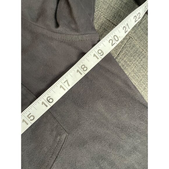 Francesca Rose Navy Long Sleeve Western Button Down Shirt Silver Accents Sz S - Picture 8 of 10